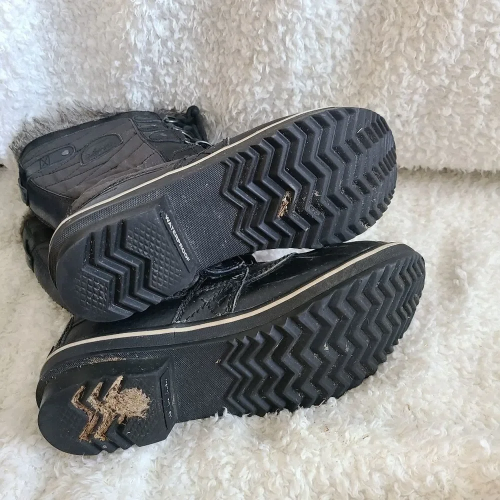 SOREL Women’s Tofino II Boots Black and Stone sz 9‎